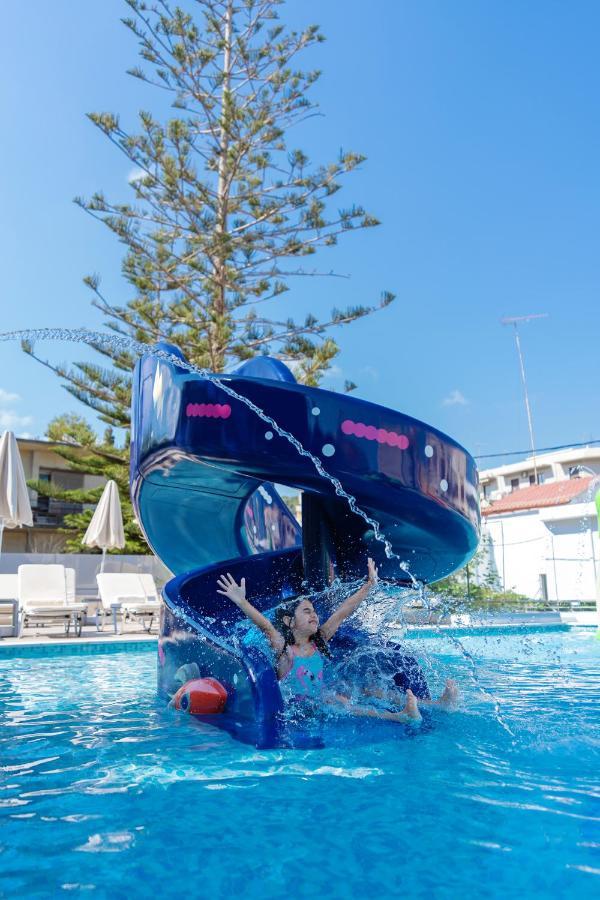 Minos Hotel Rethymno  Bagian luar foto