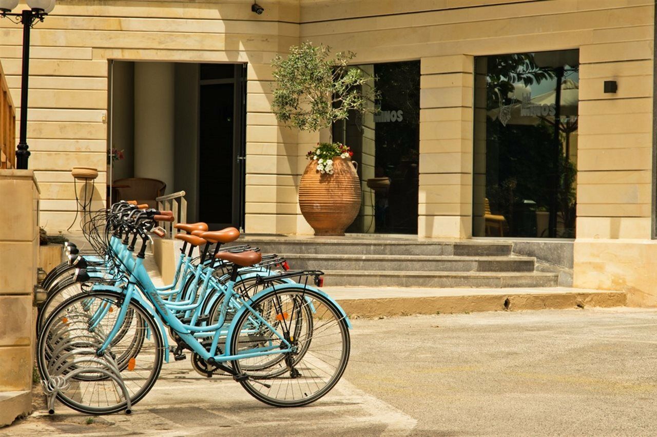 Minos Hotel Rethymno  Bagian luar foto